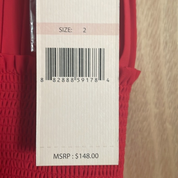 Nanette Crimson Ruby dress size 2 - Picture 2 of 6